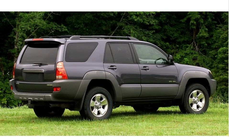 Picture 6: 1 Piece Rear Windows Rubber for Toyota 4Runner 68290-35031 2003-2008 Tail Glass Protector Weatherstrip Seal Laminate Outside