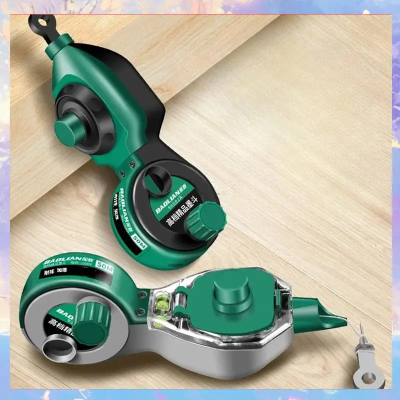 Woodworking Ink Fountain Automatic Drawing Line Marker Carpentry Building Construction Ground Marking Scriber-A76Z