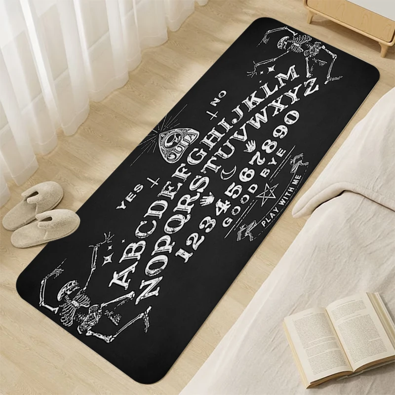 

Bath Rug A-Ouijas Aesthetic Mat for Hallway Kitchen Carpet for Home Entrance Room Carpets Kitchen Treadmill Rugs Funny Doormat