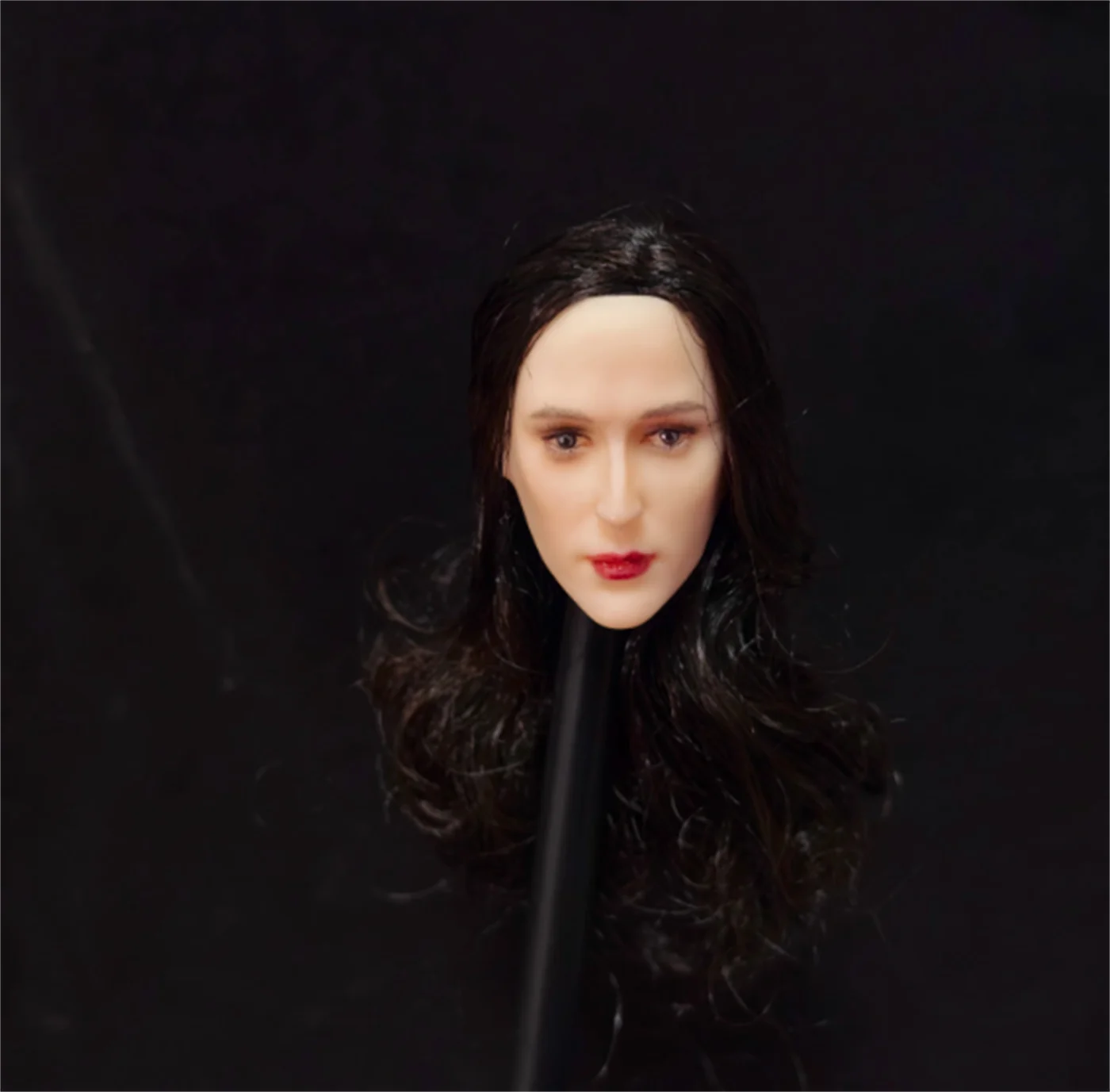 

1/6 Head Sculpture Expression Gillian Anderson Beauty Movie star For 12 inch figureTB Model Female Figure Body