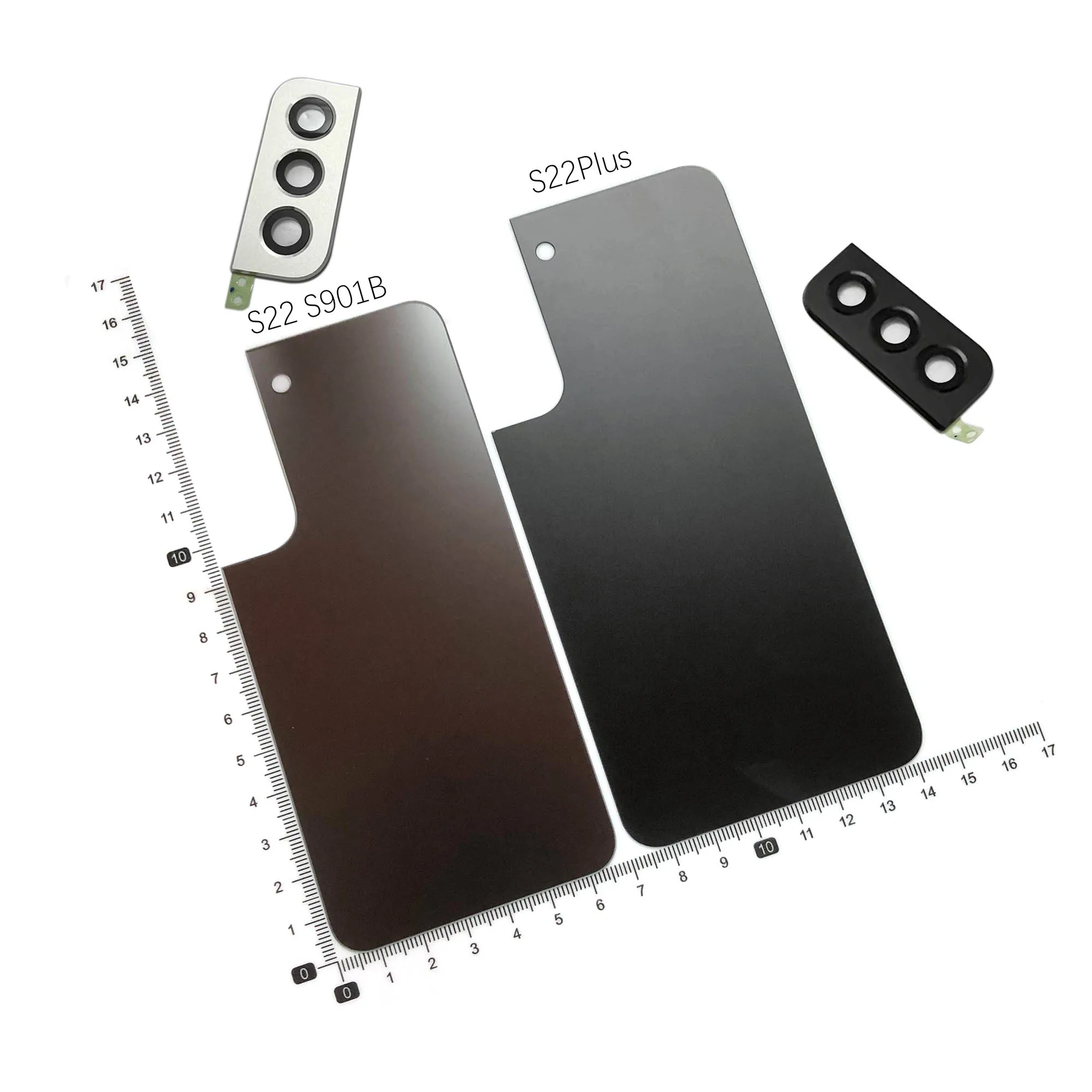 DEPALAI For Samsung S22 S22+ S901 S901B Battery Back Cover Rear Housing S22 Plus S906 SM-S906B Door Case Replacement Parts