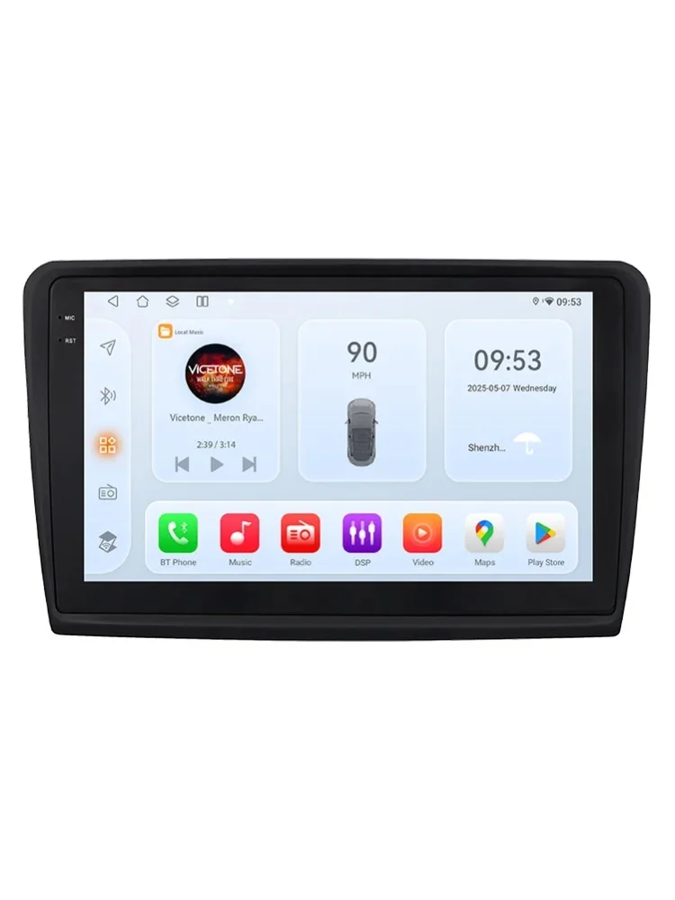 Autoradio für Skoda Superb 2 2008–2015 Wireless Carplay Android Auto 2din DSP Intelligente Stereoanlage von Qualcomm Snapdragon 6115