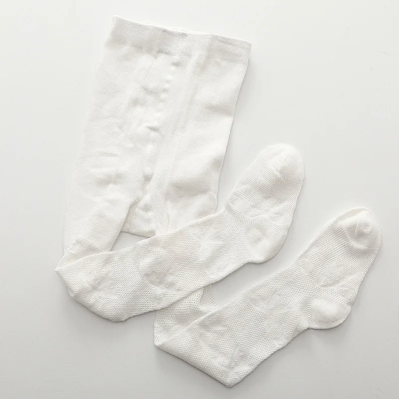 Summer Children Cute Fashion Ins Style Bow Pattern Foreign Style Girls Mesh Breathable Thin Comfortable Pantyhose image 5