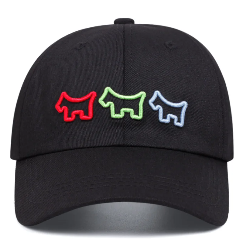 National Flag Embroidered Baseball Cap European American Popular Rose Peaked Hat High Quality Cloud Hip-hop Snapback Cap