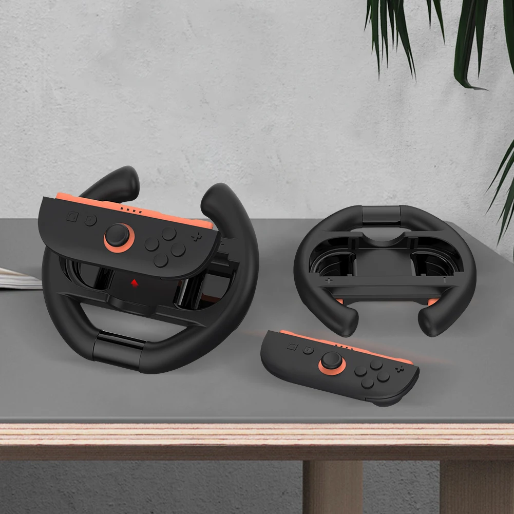 Veli da corsa da 2 pezzi per Switch 2 Supporto per maniglia per controller per ruote da gioco da corsa per Nintendo per Switch 2 Accessori da gioco