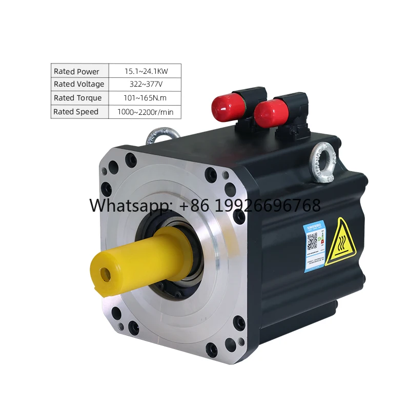 PrimoPal Cnc Servo Motor Kit 101~165N.m 120N.m 18.8KW 23 Bit Absolute Encoder Smart High Torque Ac Servo Motor with Gearbox