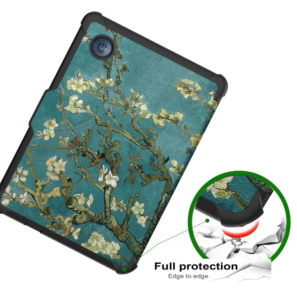 حافظة لهاتف 6 بوصات كوبو إيرادر كلارا كولور/كوبو كلارا بي دبليو وكوبو كلارا 2E. حماية الكتب الإلكترونية، محمولة، شاملة تمامًا، غلاف ناعم من مادة TPU