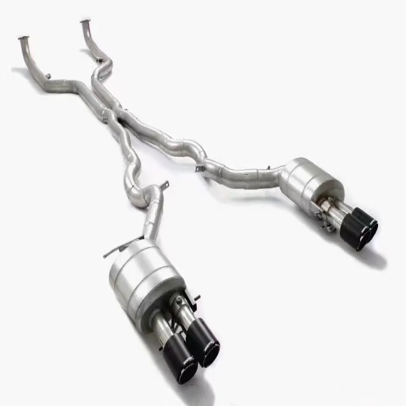 

Высокопроизводительная выхлопная система Valvetronic Catback из титанового сплава SS304 для BMW M5 E60 E61, двигатель выхлопной системы M2, 3 года, 1 компл./компл.