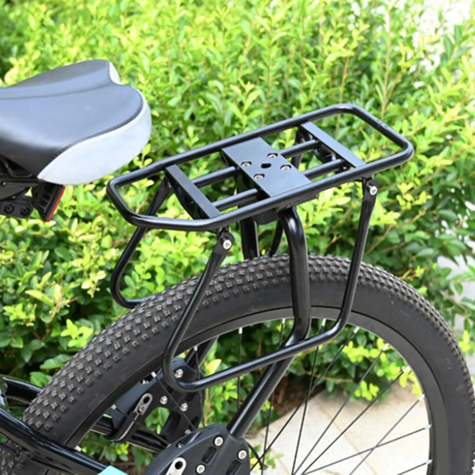 

Bike Cargo Rack Tailstock Rear Bike Rack Aluminum Alloy Universal Bicycle Luggage Carrier for Carrying Outdoor Mountain Bikes