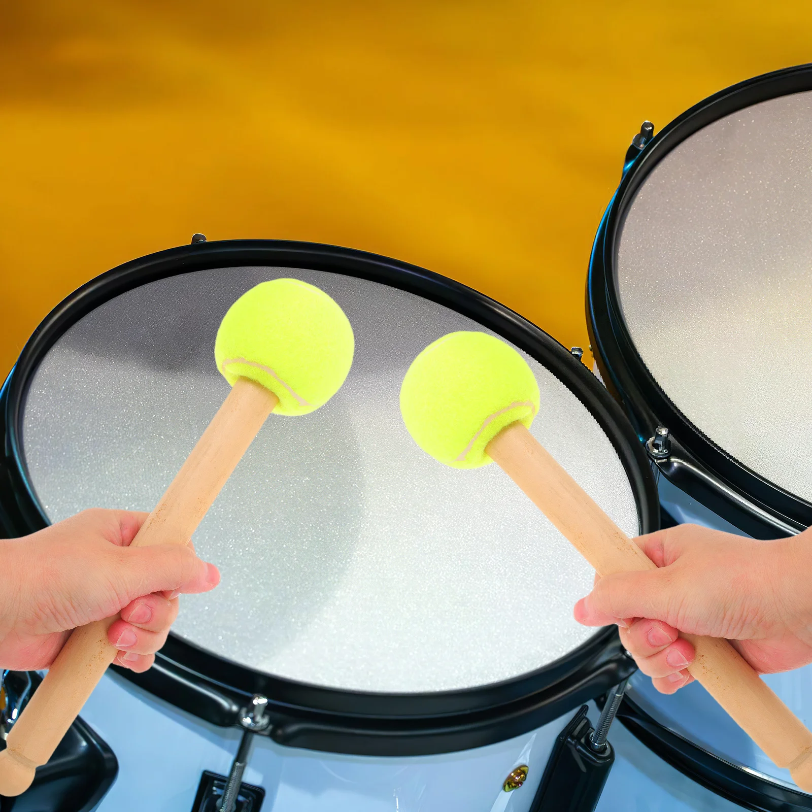 

Baseball Drumsticks Decorative Mallet Bass Mallets Beginner Accessories for Snare Student