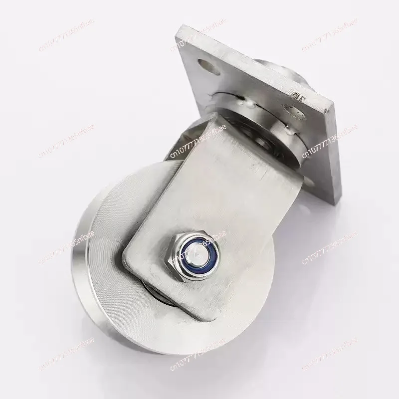 304 Stainless Steel V U H Shaped Omni-wheel Universal Pulley Slidjng Gate Accessoreis Ground Rail Rollers