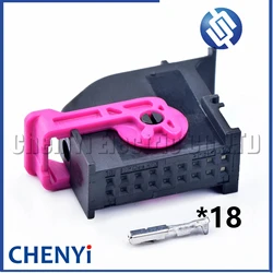 18 Pin Automotive Parking aid front radar harness Conenctor Instrument cluster Plug 5Q0 972 718 A 5Q0972718A