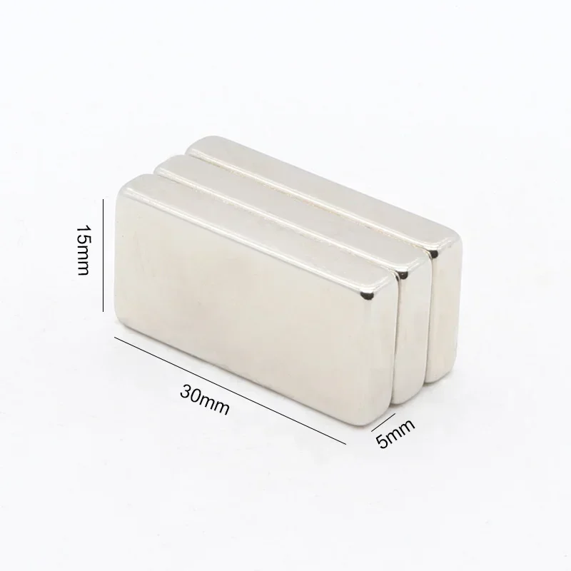 30x15x2 30X15X3 30X15X4 30X15X5 30X15X6 Rectangle Neodymium customised Bar Block Strong Magnet Rare Earth MagnetsSearch Magnetic