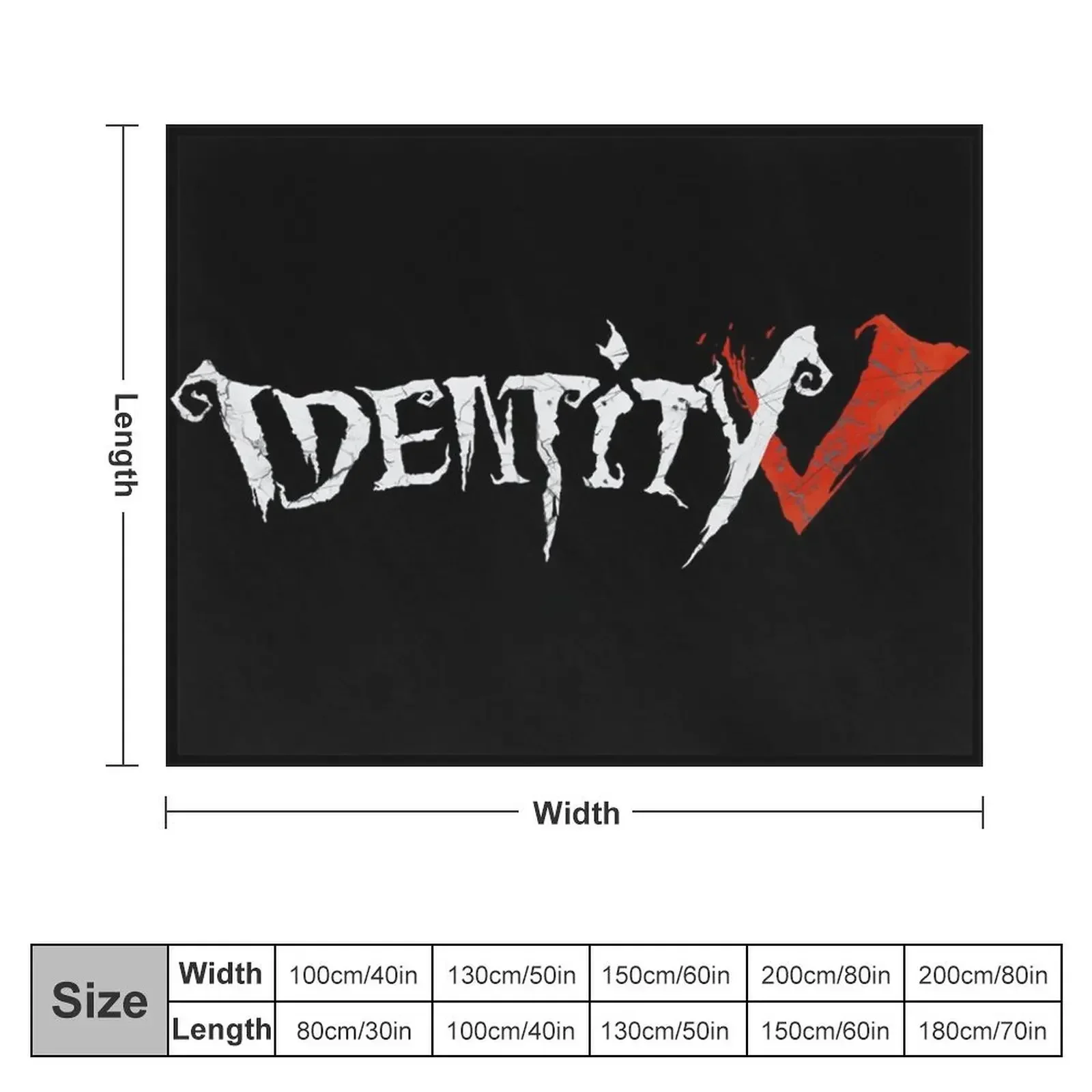 Identity V Throw Blanket Soft Flannels blankets ands Personalized Gift Blankets