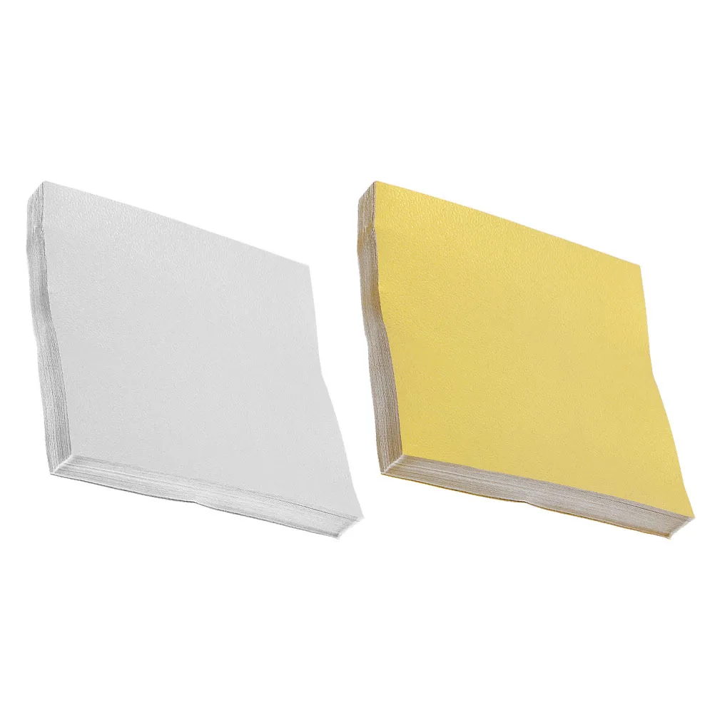 مجموعة أدوات أوراق أوريغامي اللامعة المربعة التي يمكنك صنعها بنفسك، أوراق قابلة للطي مطلية باللؤلؤ لمشاريع الحرف اليدوية، مادة فنية فضية