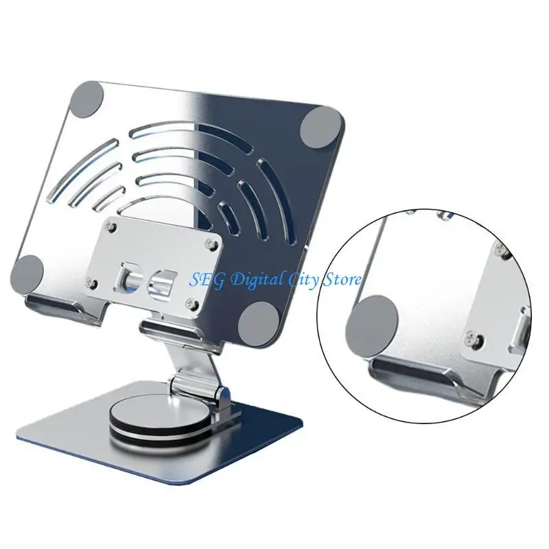 U75b Atualizações suporte para comprimidos com 360 Rotation Aluminium Ligy Desktop Lift para comprimido