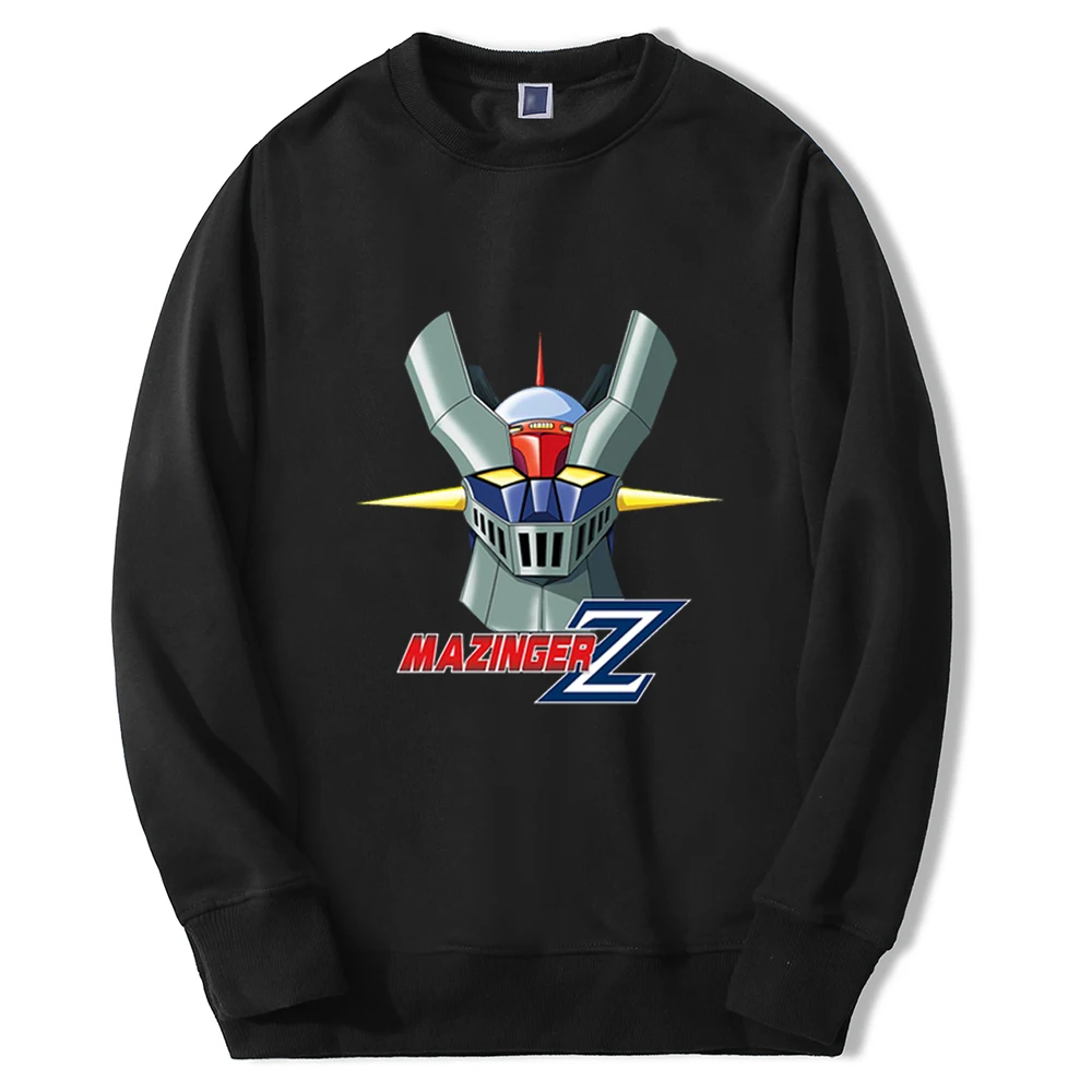 

Толстовка Mazinger Z в японском стиле, Осень-зима 2022, повседневный Свободный пуловер в стиле хип-хоп