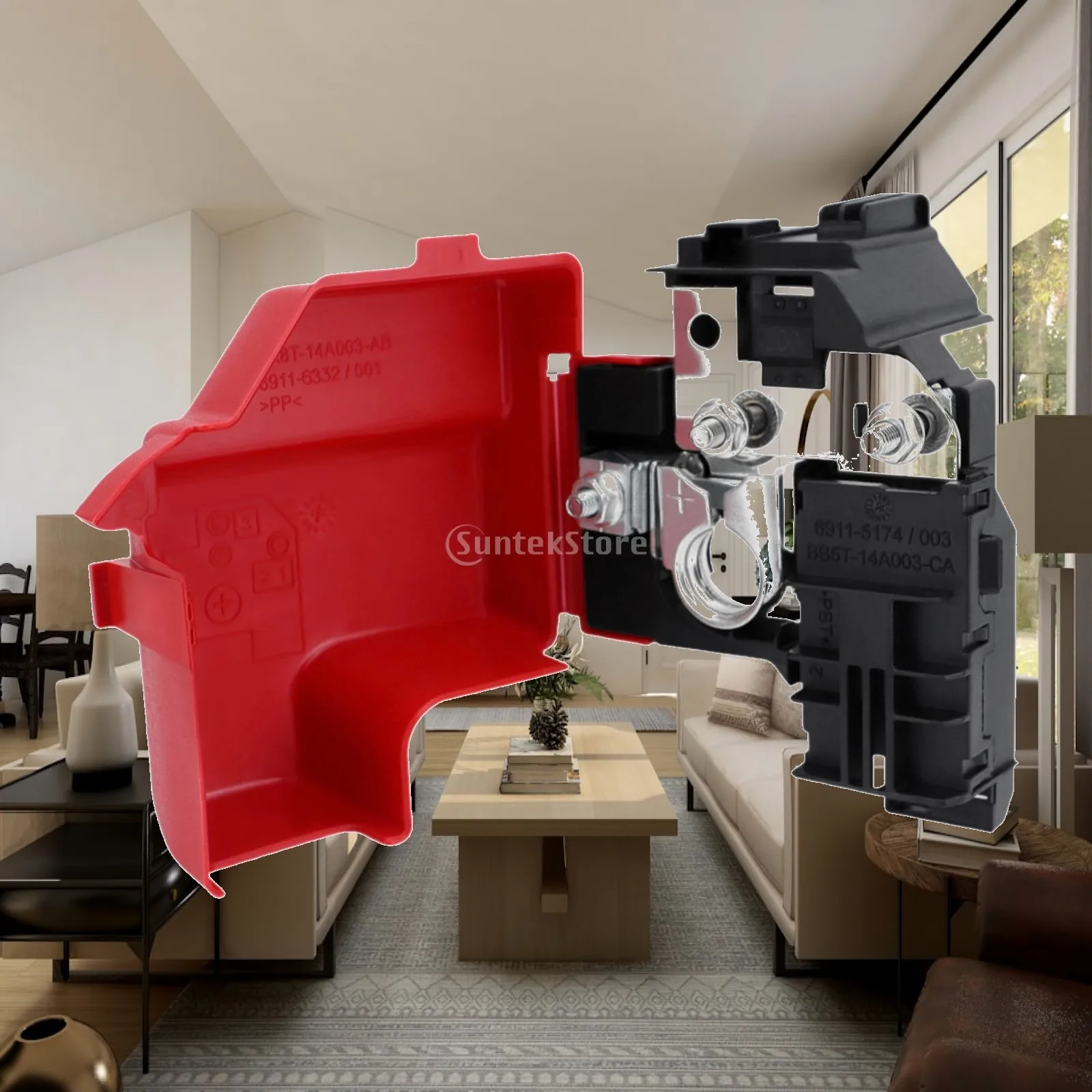 

Car Circuit Breaker Heavy Duty Battery Terminal Block Automotive Fuse Connector for Ford Explorer 2011-2020