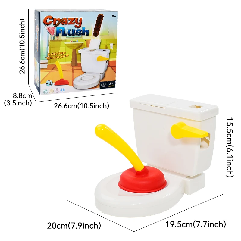 Funny Toilet Trick Toy party game decompression board games Flushing the toilet for kids friends family game birthday gifts