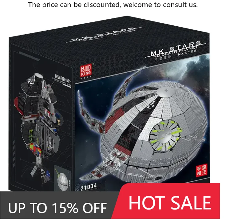 

MOULD KING 21034 Death Star Play Set Statue Combo Star Plan MOC 67785 UCS Death Toys Star Model Building Block Bricks