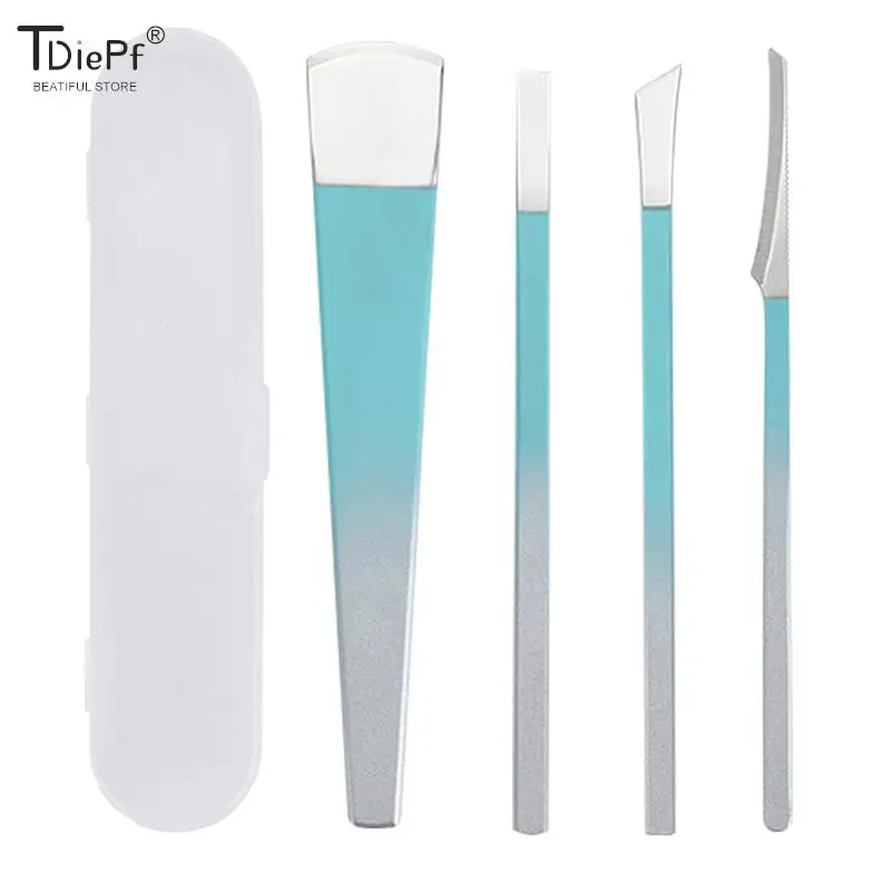 1-5PCS/set Pedicure Knife Set Beauty Health Tools To Remove Dead Skin Calluses Scraping Soles Feet Heel Nail Ditch Gray Pedicure