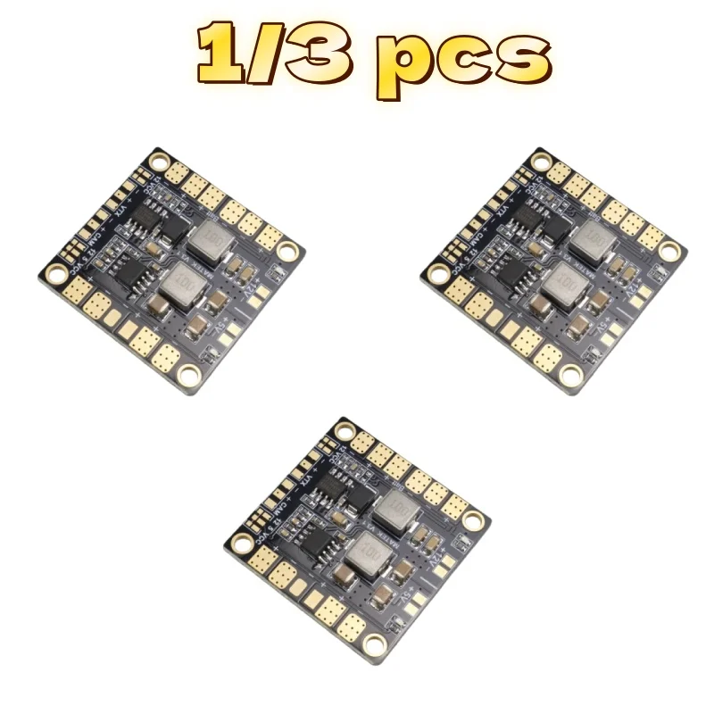 แผงจ่ายไฟสำหรับมัลติคอปเตอร์ QAV250 ZMR250 รุ่น Matek Mini Power Hub PDB 1/3 ชิ้น พร้อม BEC 5V 12V สำหรับ FPV