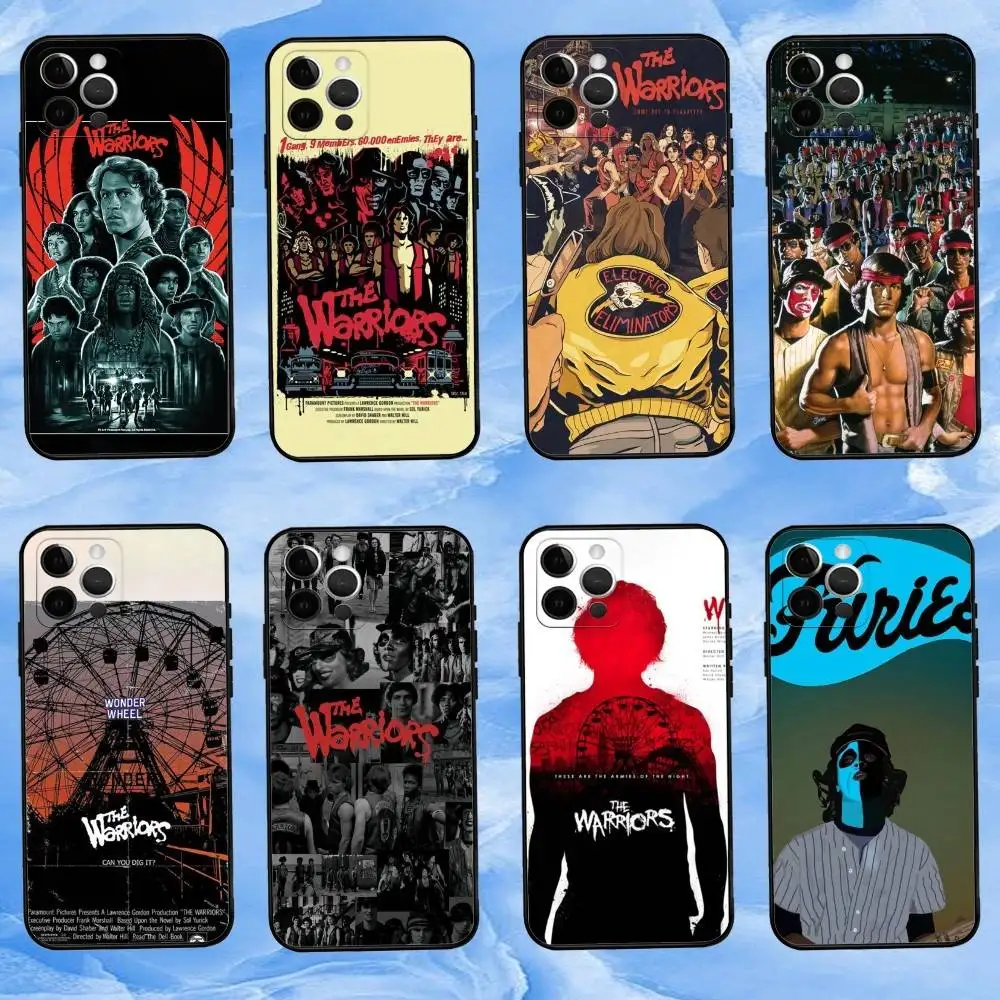 

T-The movie W-Warriors movie Phone Case For iPhone 17,16,15,14,13,12,11 Plus,Pro Max,XS,Soft Silicone Black Cover