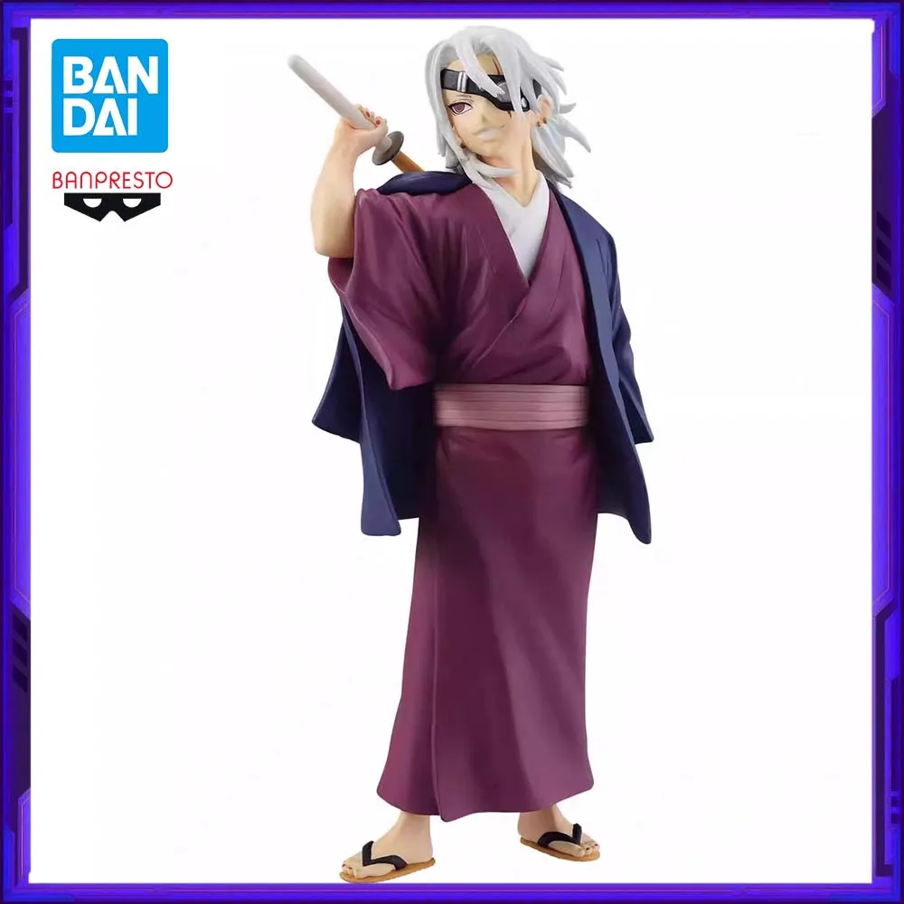

In Stock Bandai Original Banpresto Demon Slayer: Kimetsu no Yaiba MAXIMATIC Uzui Tengen Anime Action Figure Model Figures Toys
