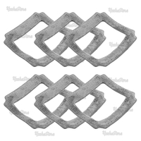 6PCS Window Cleaning Robot Mop Cloth Cleaning Rag Towel Dust Cloth Cleaning Cloth For LIECTROUX YW710