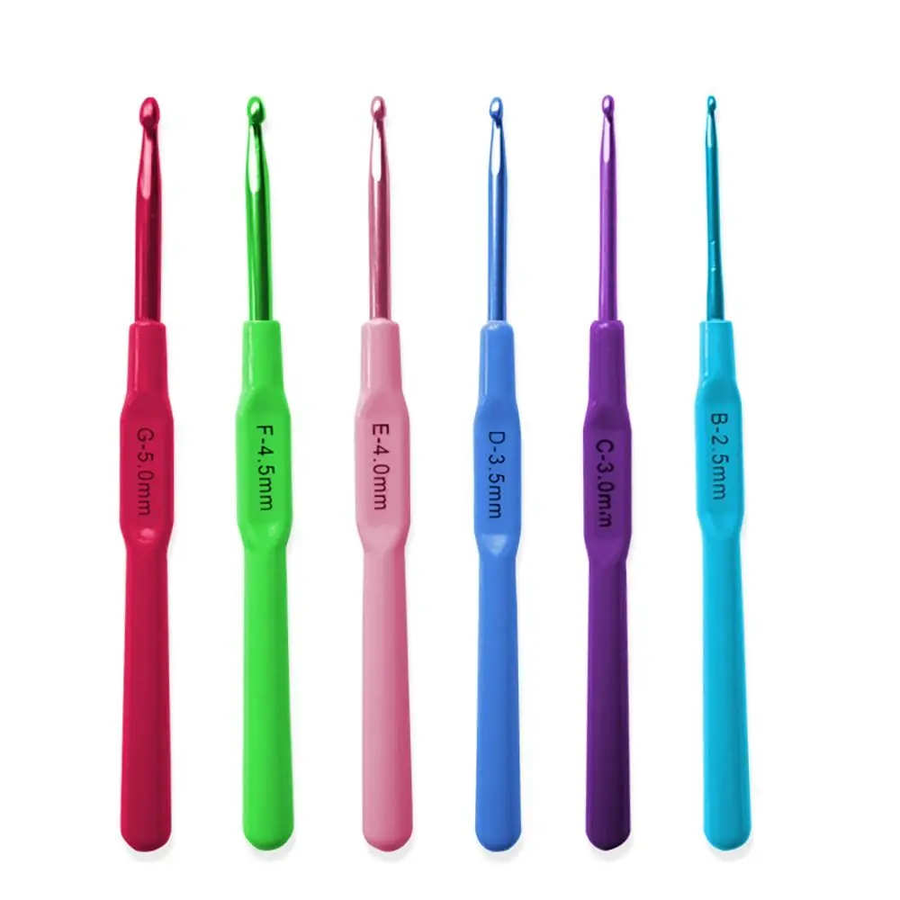 New Aluminum Knitting Needles Long Multisize Crocheting Needles Crocheting Hooks DIY Sewing Accessories