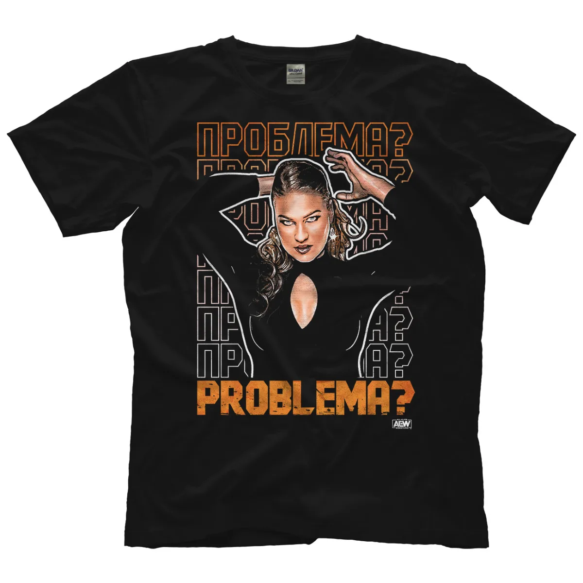 Marina Shafir - Problema? AEW Official T-Shirt