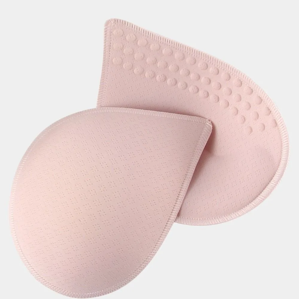 Atmungsaktive Push-Up Wiederverwendbare Wasser Tropfen Form Brust Bh Einsätze Frauen Kleidung Zubehör Brust Tassen Pad Bikini Polsterung Einsätze