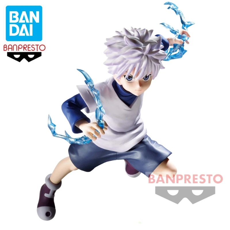 

В наличии Bandai BANPRESTO вибрирующие звезды × Hunter Killua Zoldyck аниме экшн-фигурка, игрушка, подарок, Коллекционная модель, хобби