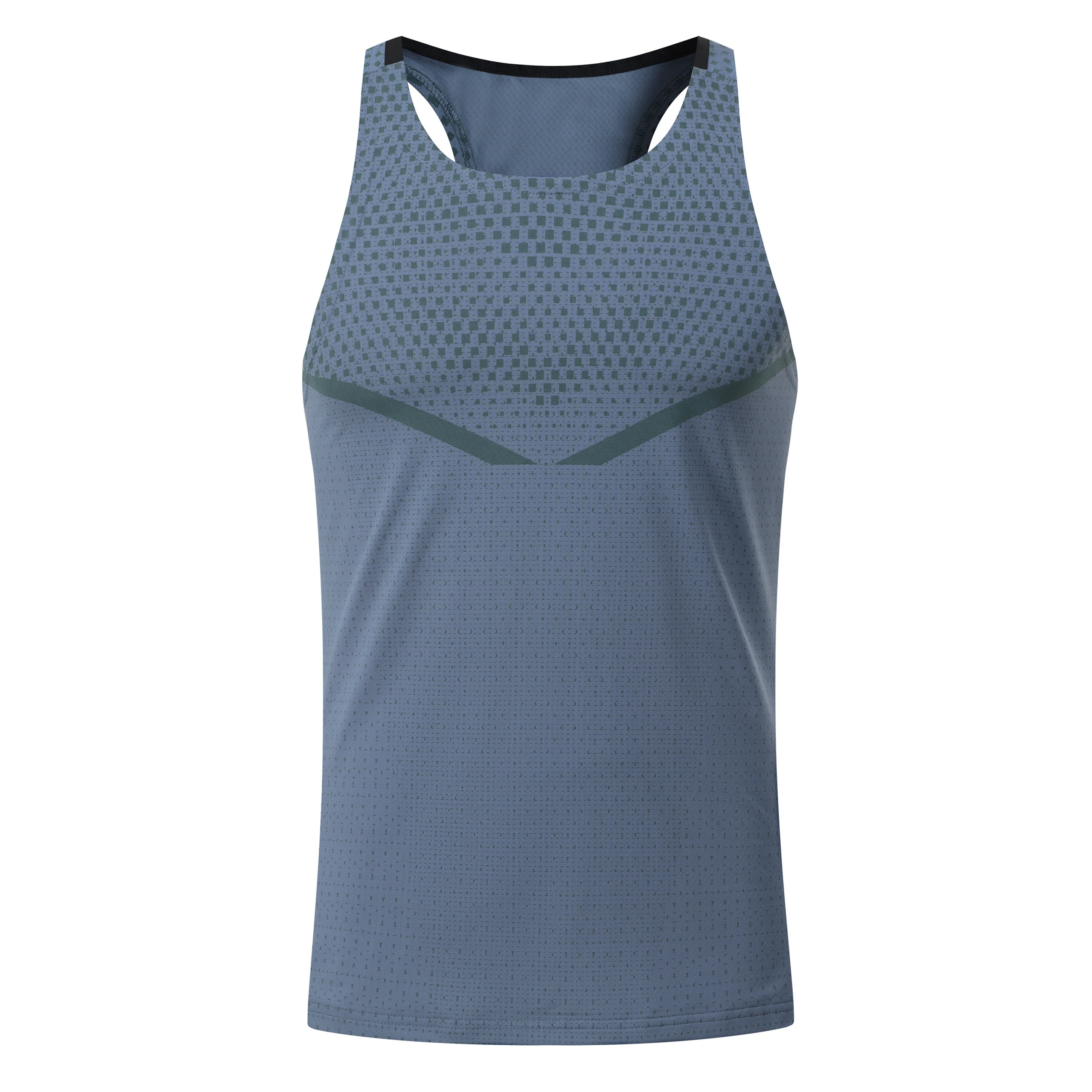 Men's Lightweight Running Vests Tops Marathon Outdoor Sport Male Cycling Fitness Sleeveless Shirts Clothing Quick Dry Breathable