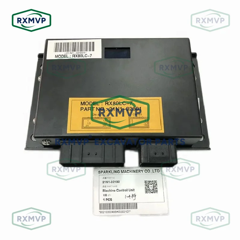 For Hyu-ndai R 21n1-32102  Machine Control Unit Excavator R110-7 R80-7 Controller CPU 21N1-32102 21N1-32301