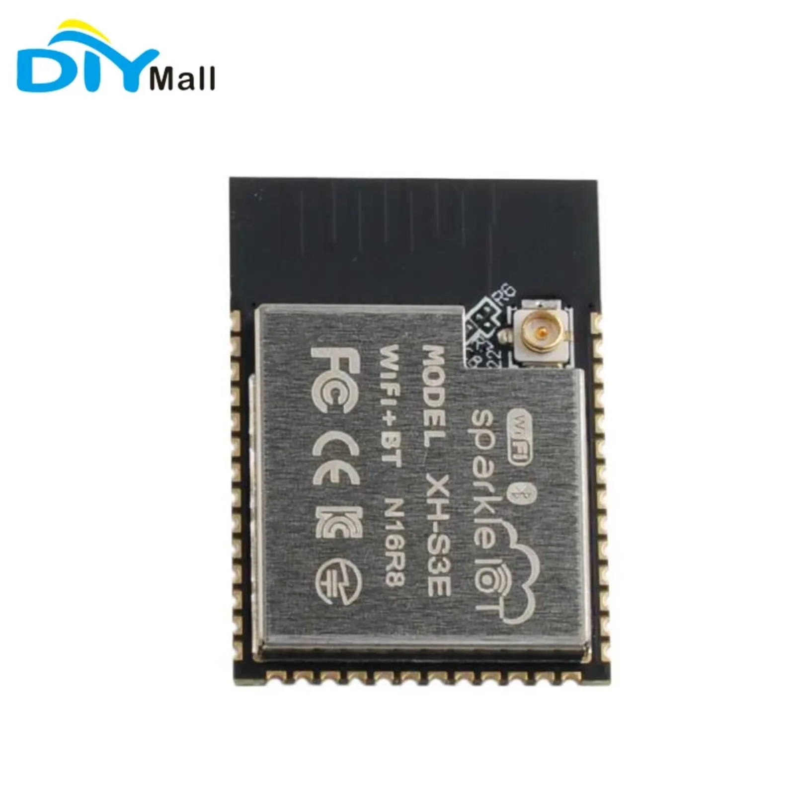

Модуль DIYmall ESP32-S3-WROOM-1 XH-S3E N16R8 Встроенный Wi-Fi + двухъядерный микроконтроллер Blue-tooth 5.0