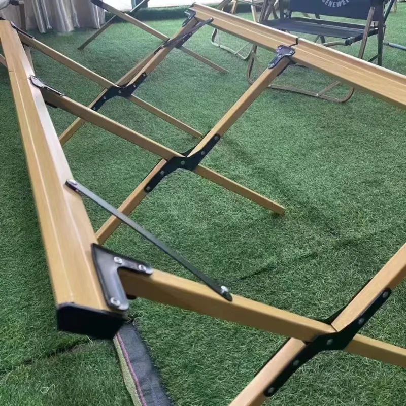 Hersteller 90CM Campingtisch Aluminiumlegierung Frühlingsrolle Tisch klappbarer Outdoor-Picknicktisch Grill tragbarer Tisch Campingtisch