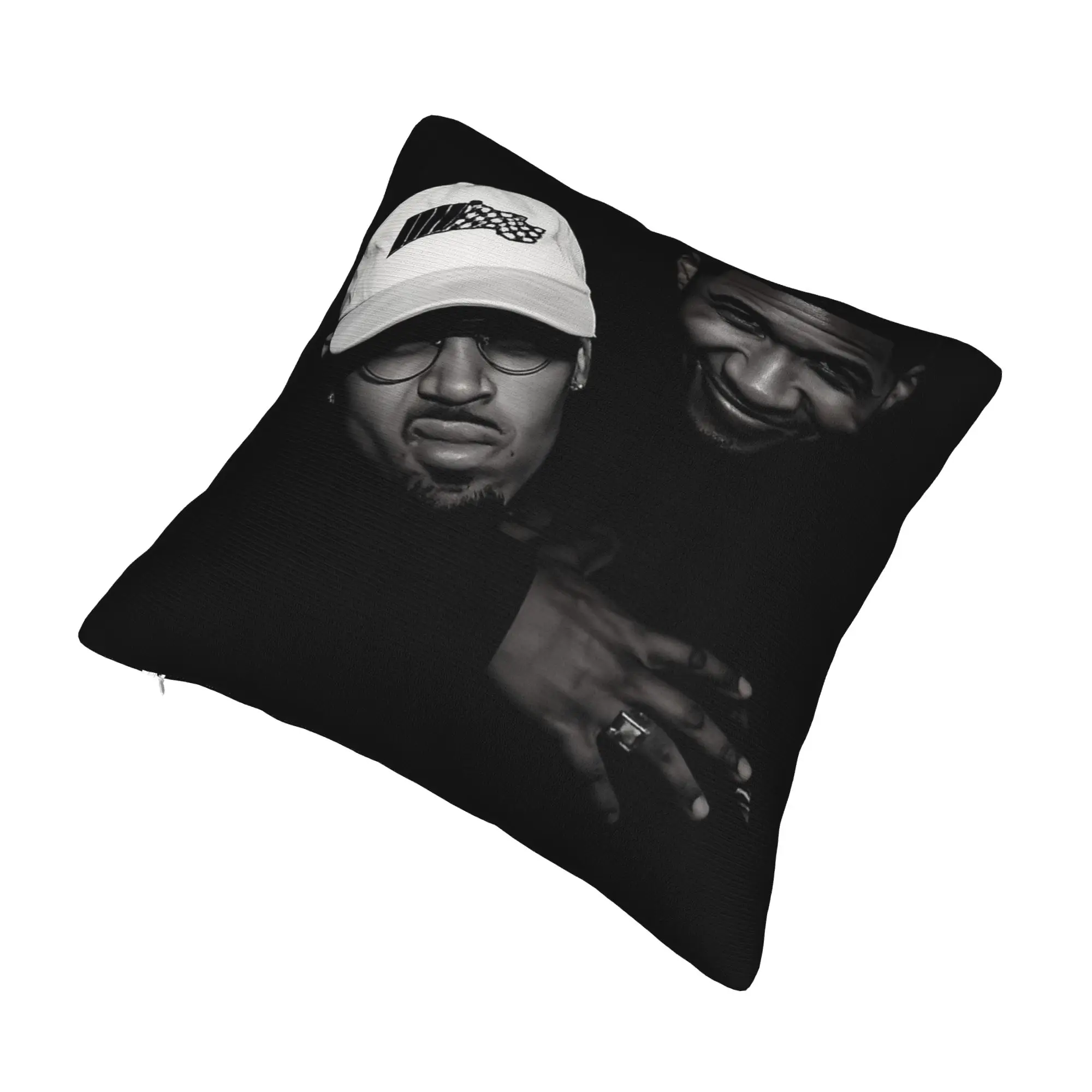 Decorative Pillowcases Chris Brown Usher R&B Tour 2026 Merchandise Seat  Throw Pillow Case Cover Square Style Multi-Size