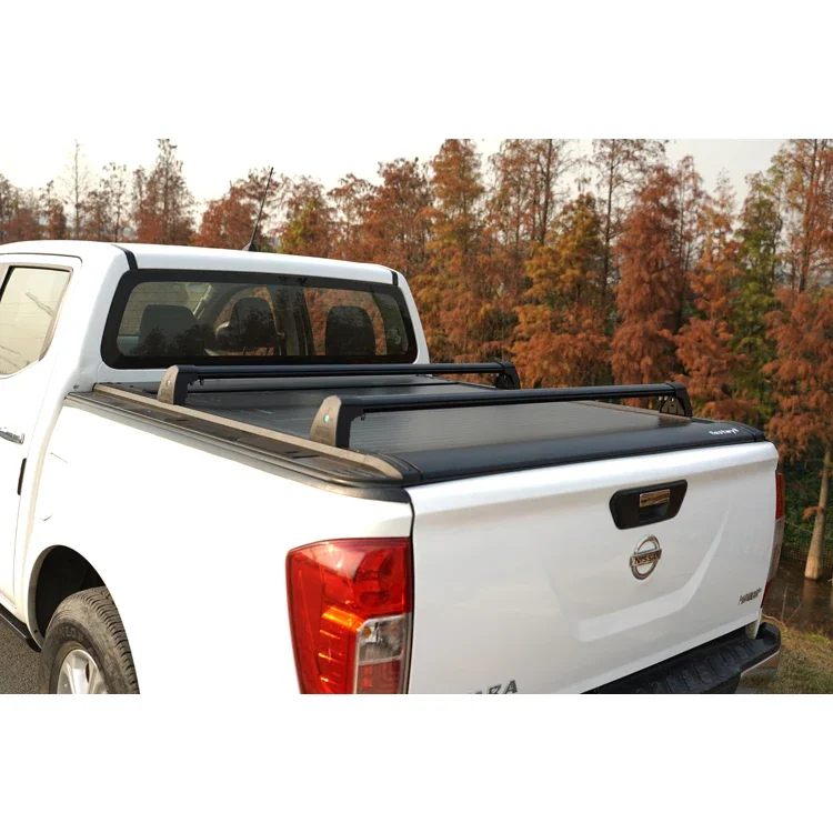 BESTWYLL Affordable Pick Up Truck Cover Manual Bed Cover Retractable Tonneau Cover For Nissan Frontier 2007-2014 Double Cab K61