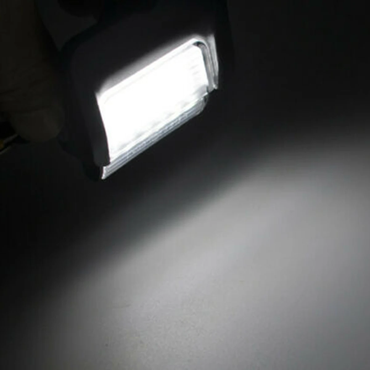 2 قطعة 12 فولت LED رقم لوحة ترخيص ضوء مصابيح لوحة ترخيص السيارة أضواء الملحقات الخارجية لشركة فولكس فاجن بولو MK3 6N هاتشباك 94-99