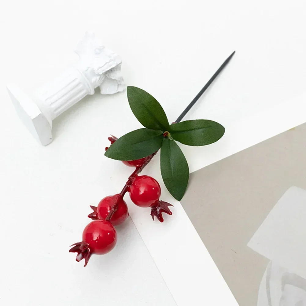 Berry Overall Length Decoration Decorating Offices Package Contents Pomegranate Diameter Product Simulated Flower