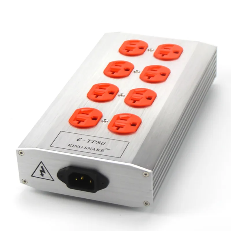 QINCROWN E TP80 Американская розетка Hi-Fi NCF Очиститель мощности Американские розетки Удлинитель