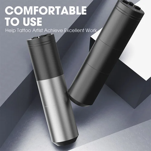 Imagen 2 del producto Máquina de tatuaje con cartucho inalámbrico EZ, bolígrafo con batería giratoria con potencia portátil, pantalla Digital LED de 1600mAh, suministro de pistola de tatuaje