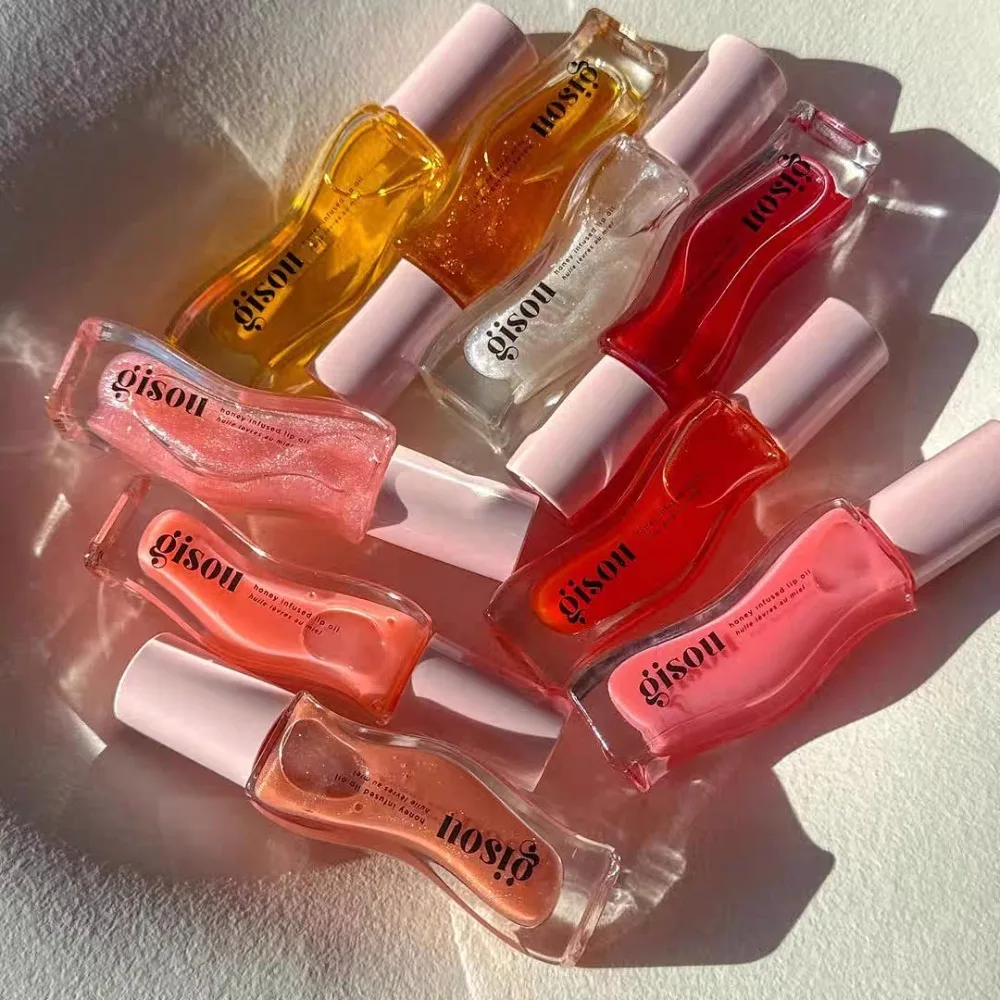 Mantequilla, miel, aceite labial hidratante colorido, lápiz labial, crema de coco, sandía, azúcar, Mango, fresa, cereza