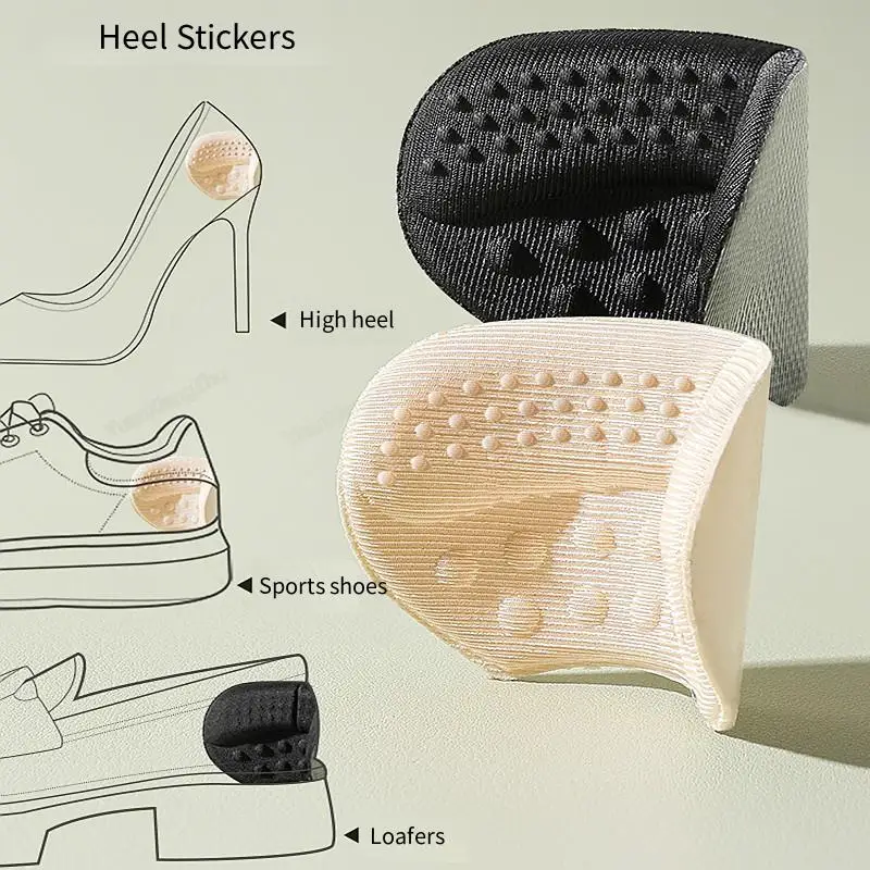 Heel Protectors Sneakers Shoe Pads Loafers Stickers Inserts Adjustable Size Shoes Insoles Foot Pain Relievers Heels Cushion