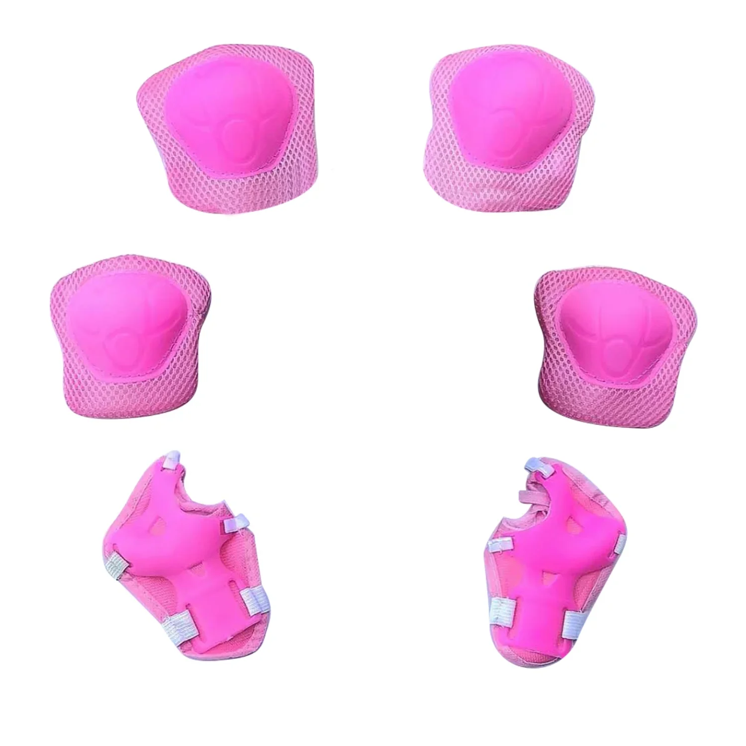 6pcs Roller Blading Protection Gear Set Outdoor Children Handguard Adjustable Knee Pads Safety Body Accessories Sports Sponge