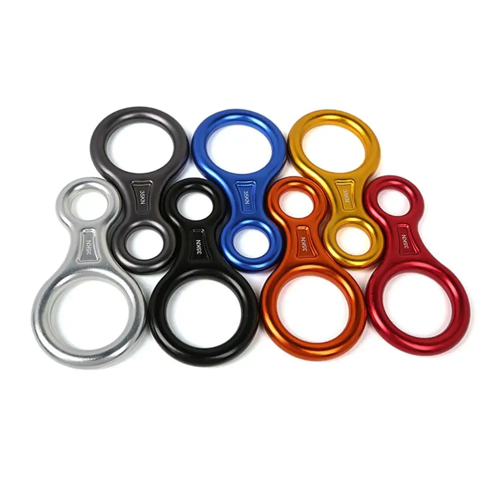 

Rock Climbing Rappelling Equipment Aluminum Carabiner Mountain Buckle Ideal Mountaineering Outdoor Toys Games