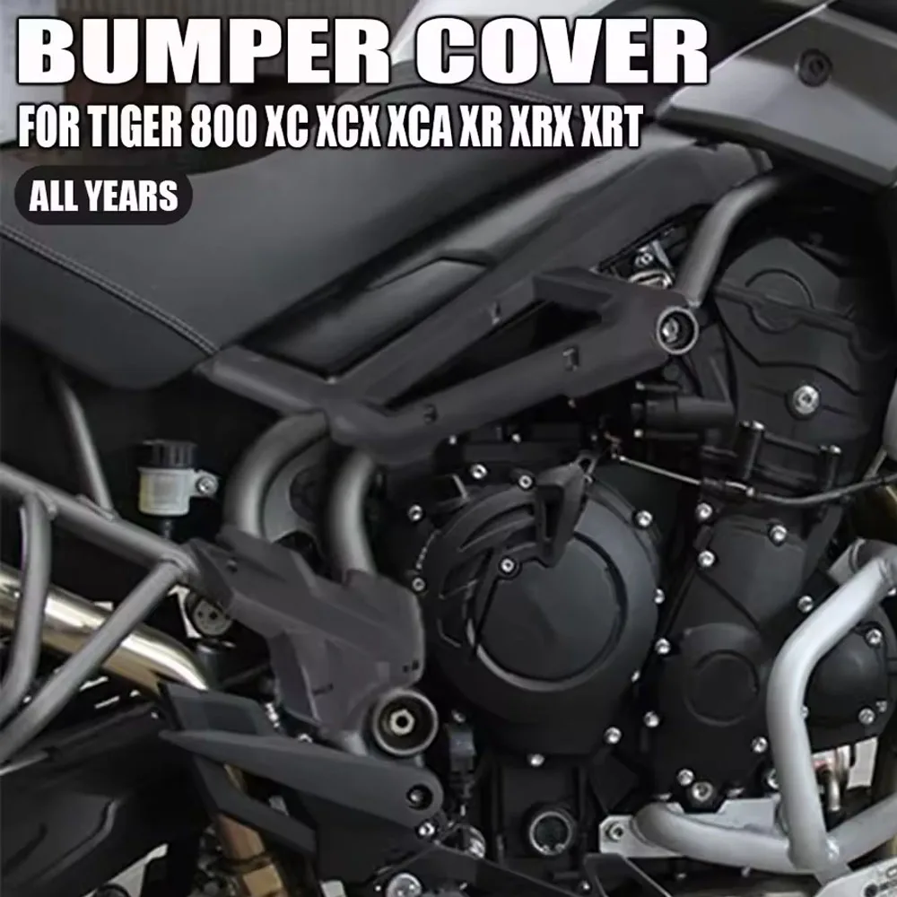 

NEW Motorcycle Frame Cover For Tiger800 Tiger 800 XC XCX XCA XR XRX XRT Bumper Side Protection Guard