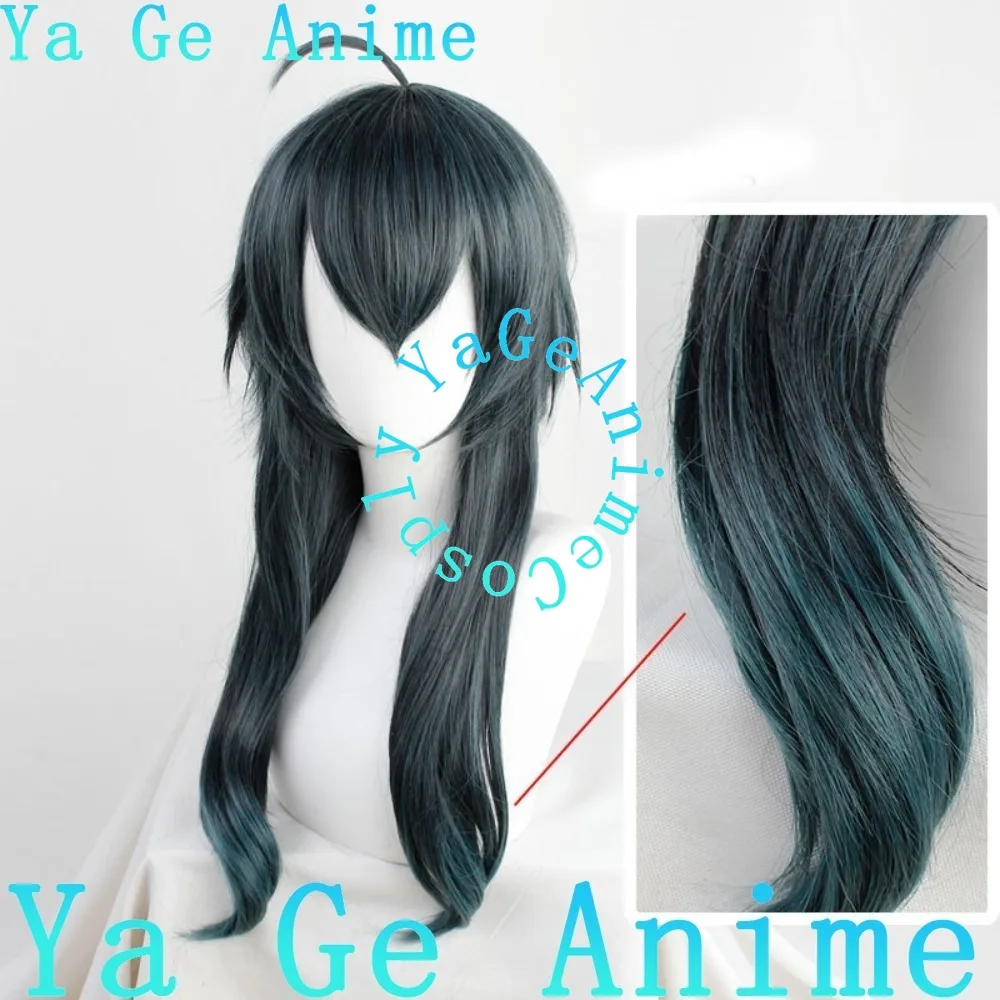 Wig Cosplay Twisted Wonderland Malleus Draconia Dorm Leader Permainan Anime Pesta Karnaval Halloween Rambut Sintetis Tahan Panas