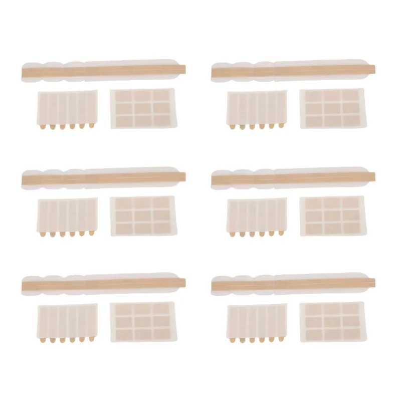 Filter Adhesive Strip Plastic Slim Transparent Double Sided Computer Slide Mount Holder Tab